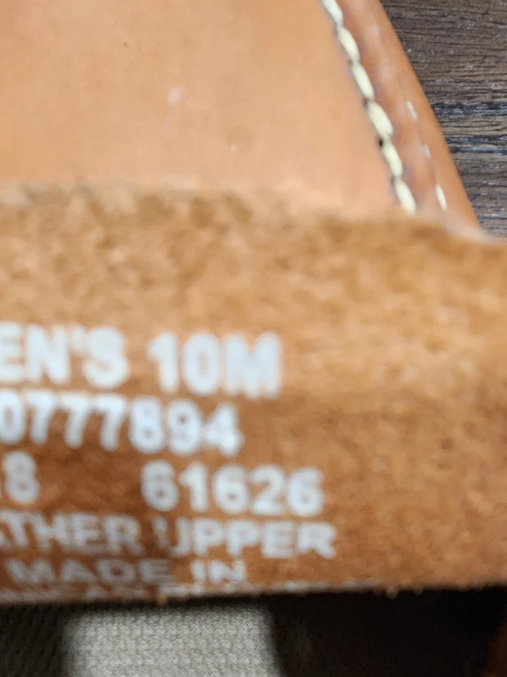 Sperry Men’s Tan Leather Boat Shoes – Size 10